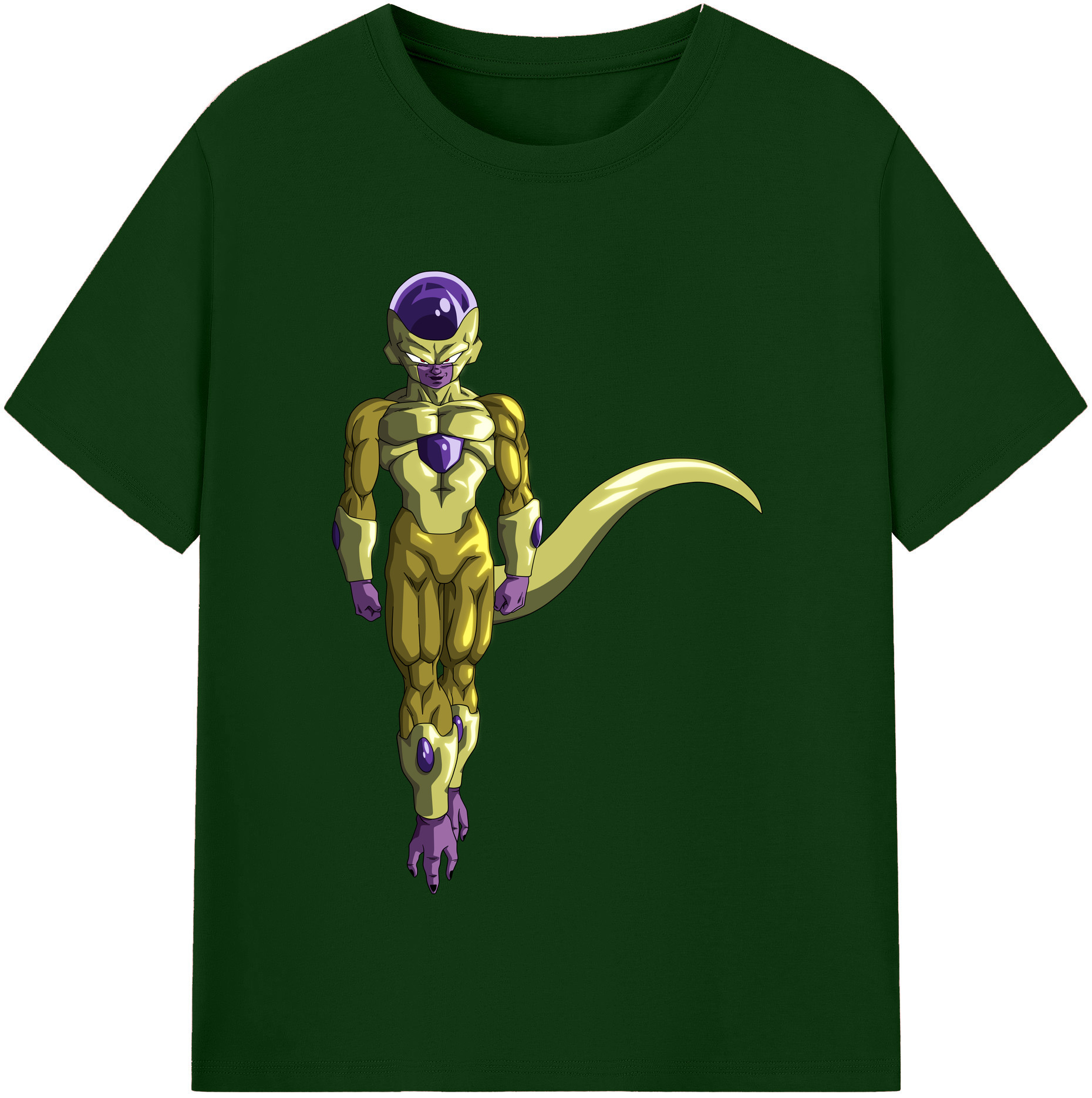（画像用） ドラゴンボール フリーザ DRAGON BALL Frieza 綿100％半袖Tシャツ（フロントプリント）